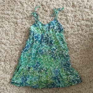 Blue Ginger Elastic Empire Waist Dress